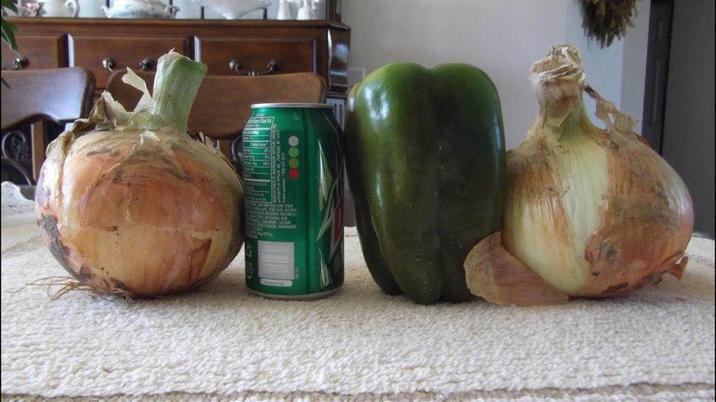 2 lb Candy Onions, Big Bertha Bell Peppers, and Pretty Squash