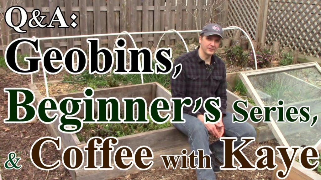 One Yard Revolution: Q&A: Beginning Gardening Series, Geobins, & Coffee with Kaye Q&A: Beginning Gardening Series, Geobins, & Coffee with Kaye