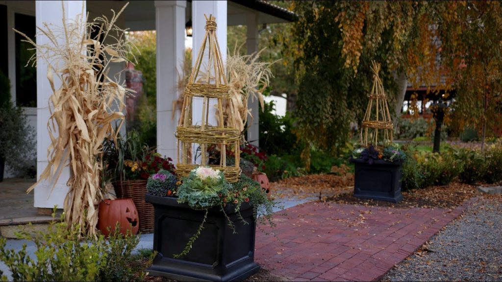 DIY Willow Obelisk 🍁🍂🌿 // Garden Answer