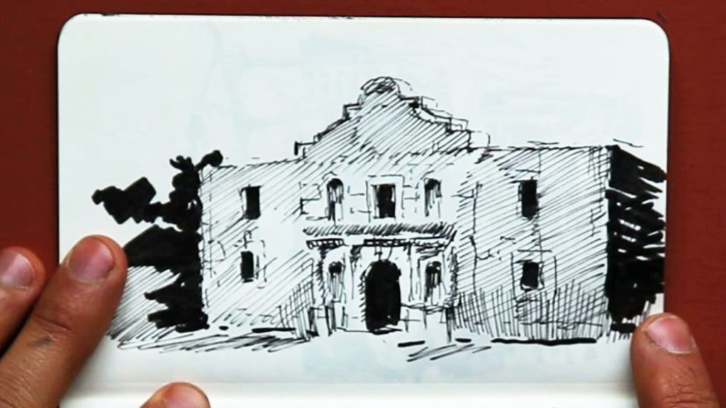 Sketchbook Tour: Travel Sketches