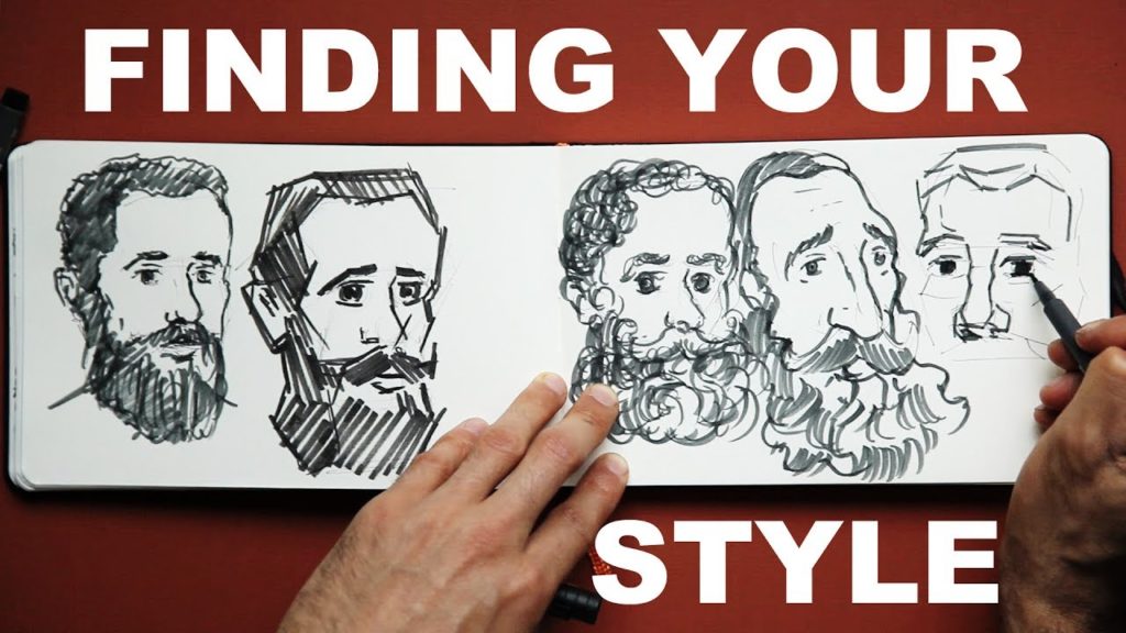 Finding your Drawing Style - A Sketchbook Exercise
