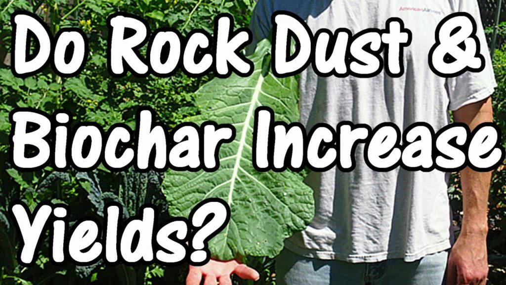 One Yard Revolution: Do Rock Dust & Biochar Increase Crop Yields? Field Trial Yield Results Do Rock Dust & Biochar Increase Crop Yields? Field Trial Yield Results