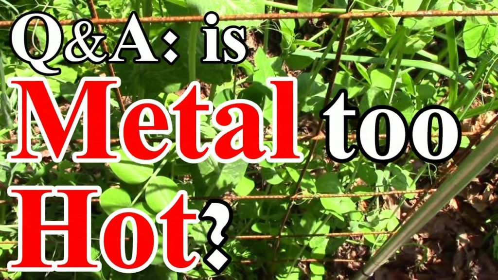 One Yard Revolution: Q&A: Will Remesh Trellises Scorch Plants? Will Rust Harm the Soil? & More Q&A: Will Remesh Trellises Scorch Plants? Will Rust Harm the Soil? & More