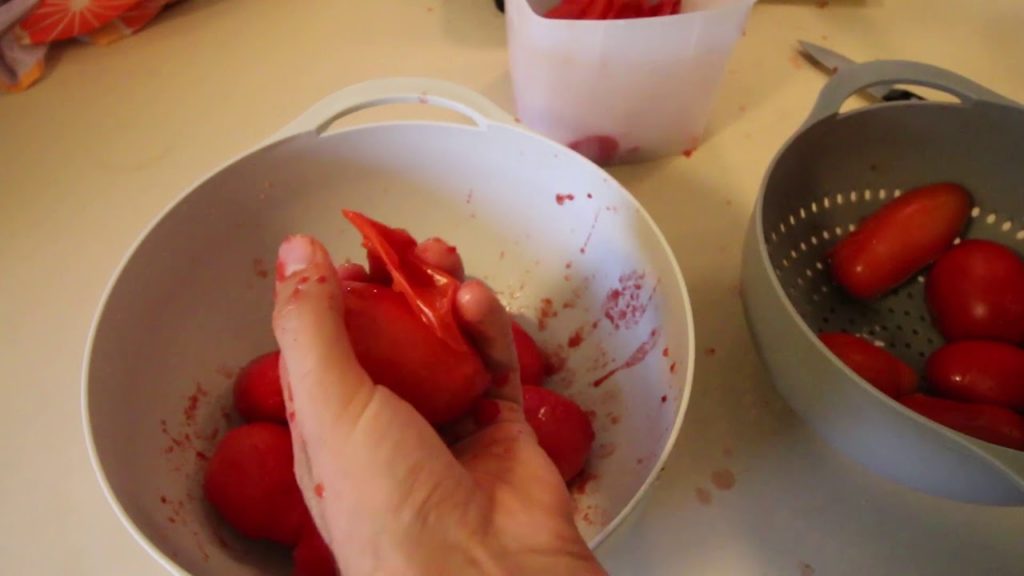 Canning Whole Tomatoes The Way Italian Grandmas Have Been Doing it For Centuries