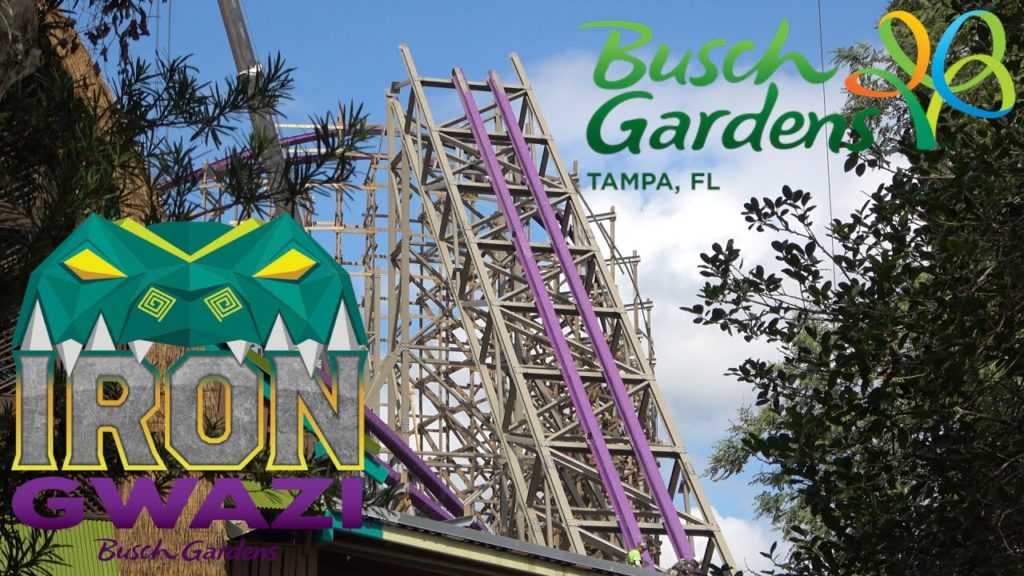 Busch Gardens Tampa & Iron Gwazi Construction November 2019 Update