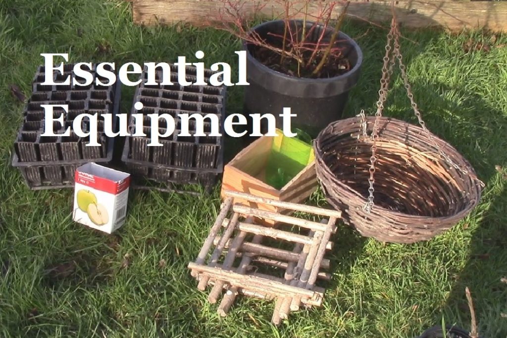 Huw Richards: The Essential Equipment to start a Small Space Garden ~ Ep1 The Essential Equipment to start a Small Space Garden ~ Ep1