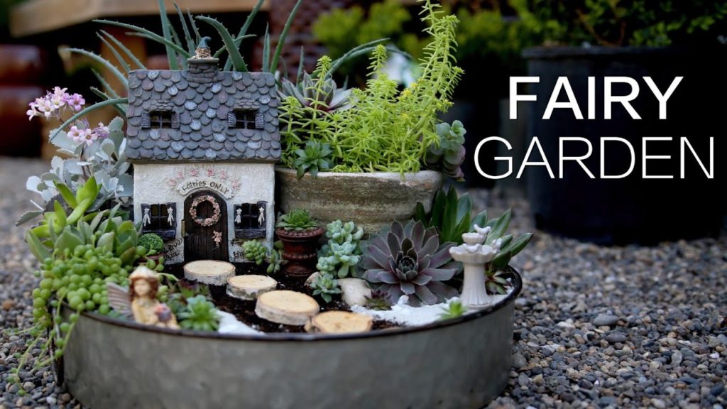 Succulent Fairy Garden