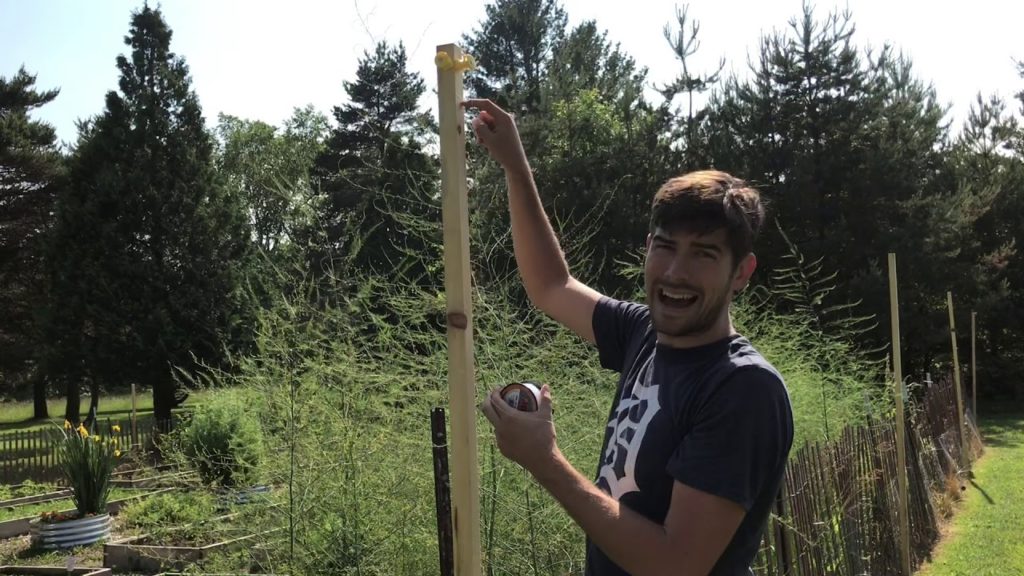 MIgardener: Cheap and Easy Deer Proof Garden Fencing using Fishing Line Cheap and Easy Deer Proof Garden Fencing using Fishing Line