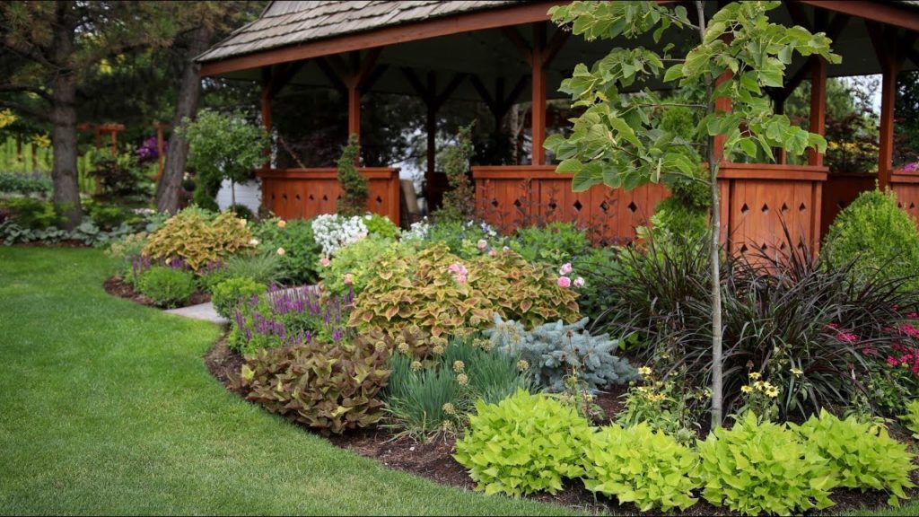 Garden Answer: Gazebo Flowerbed Tour! 🌿// Garden Answer Gazebo Flowerbed Tour! 🌿// Garden Answer