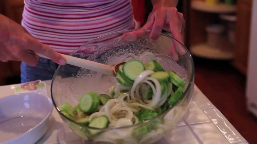 Preserving Your Harvest -  How to make Refrigerator Sweet Pickles from your Garden Cucumbers