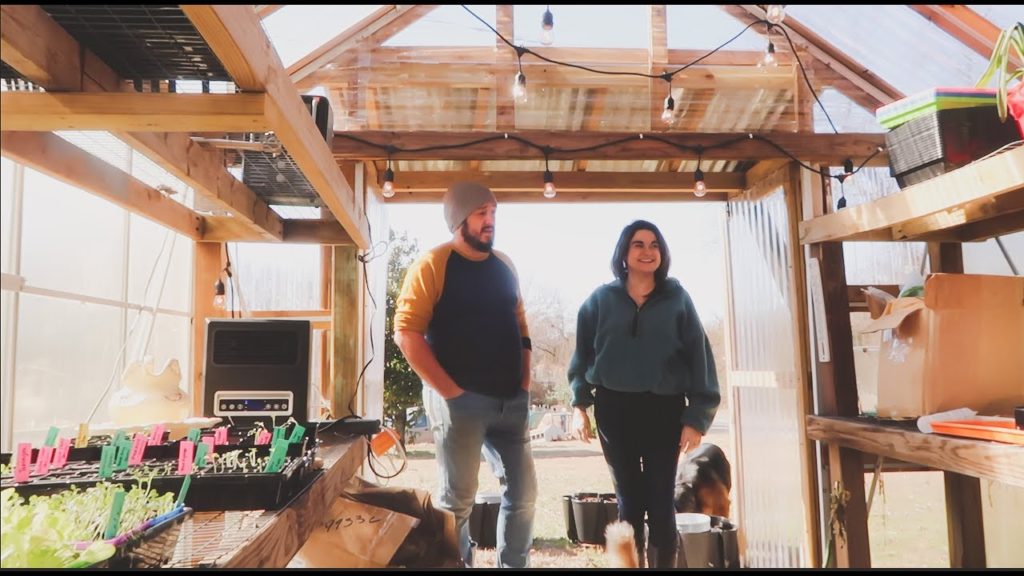 Making the Greenhouse a Blank Slate (And Baby Goat Update) | VLOG | Roots and Refuge Farm