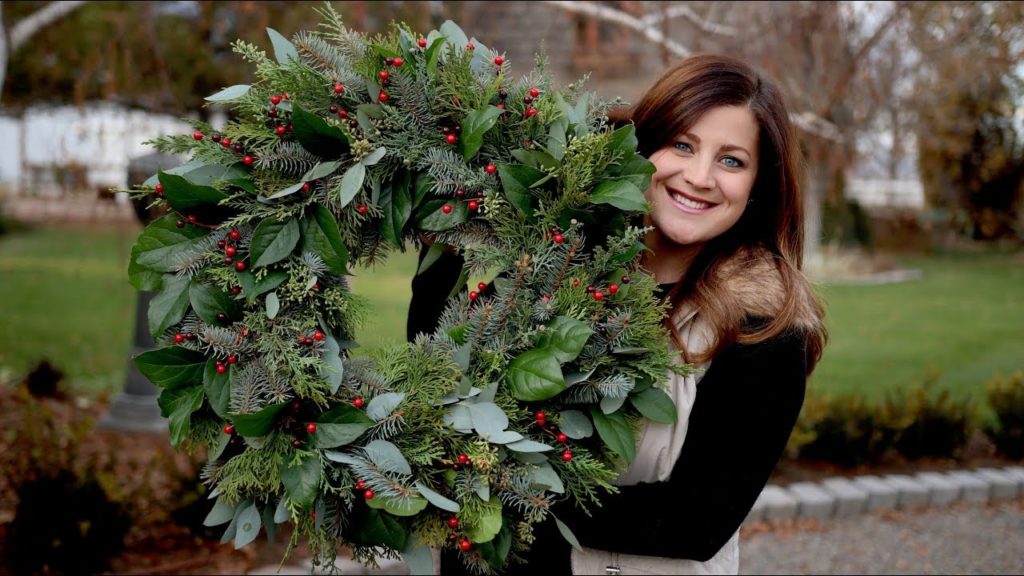 Christmas Wreath! 🎄🎁⛄️ // Garden Answer
