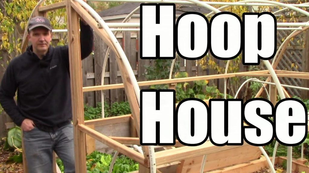 How I Built Our DIY Hoop House (Greenhouse), pt. 1: Framing