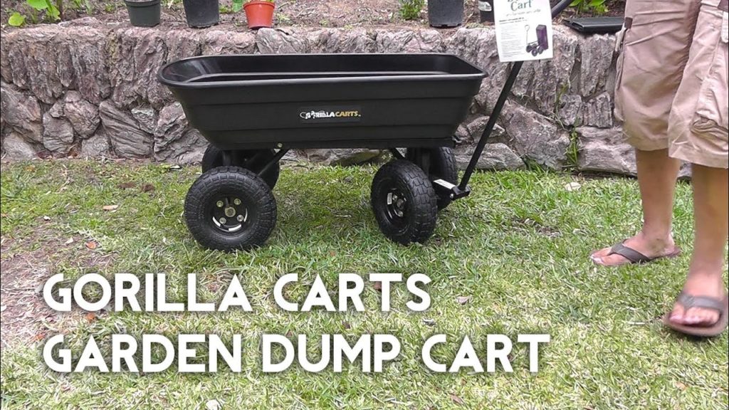 California Gardening: Gorilla Carts Garden Dump Cart – Better than Wheelbarrow? Gorilla Carts Garden Dump Cart - Better than Wheelbarrow?
