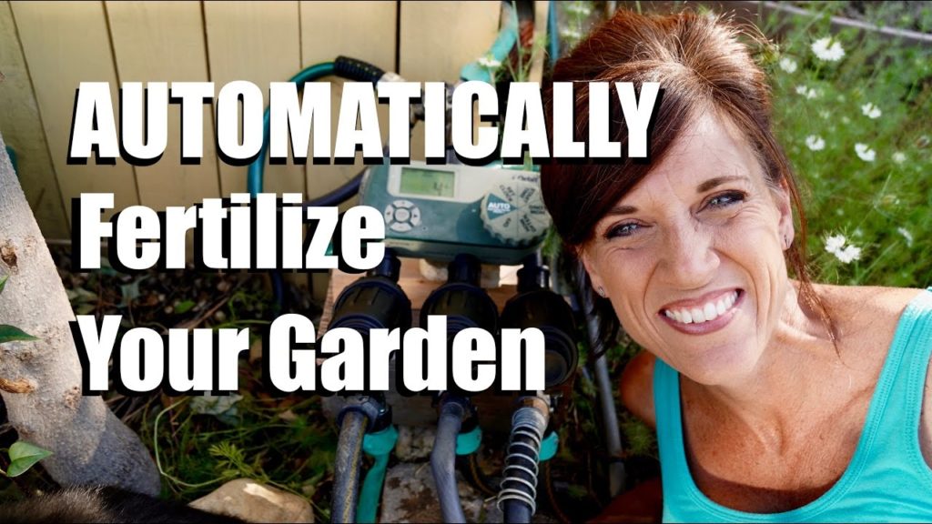 How I'm Automatically Fertilizing My Garden with Drip Irrigation