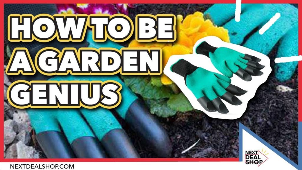 Gardening Gloves with Finger Tip Claws - How To Be A Garden Genius - Next Deal Shop