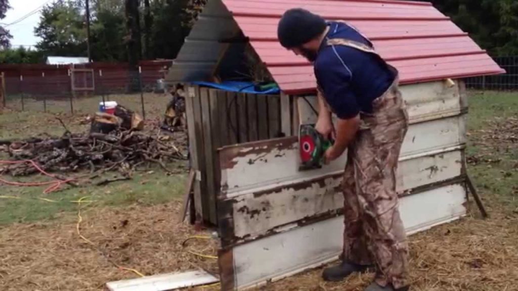 Recycled Goat Pen Update