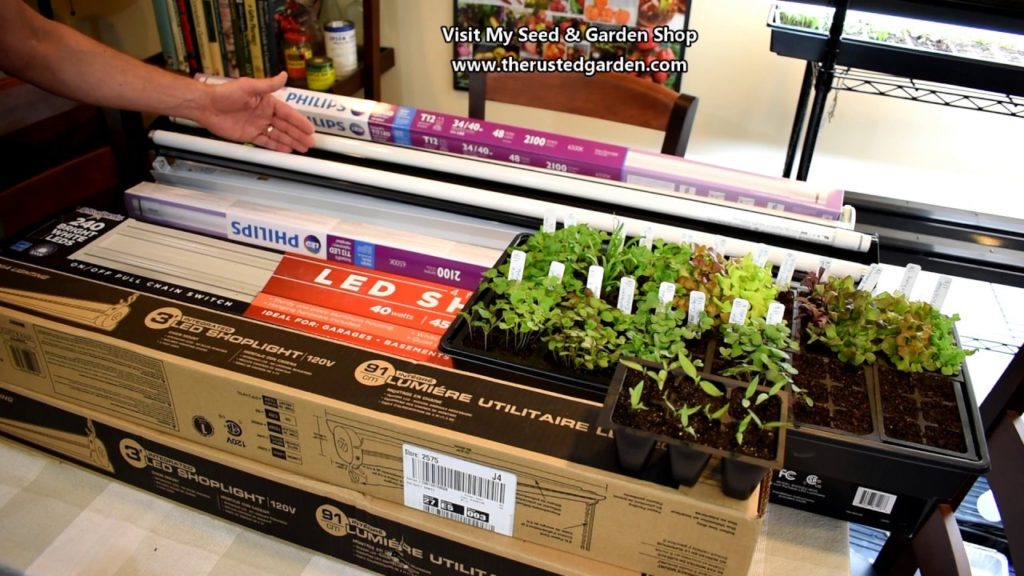 How to Find & Use Inexpensive LED Grow Light Tubes: Replace Fluorescent Bulbs & Reuse Fixtures