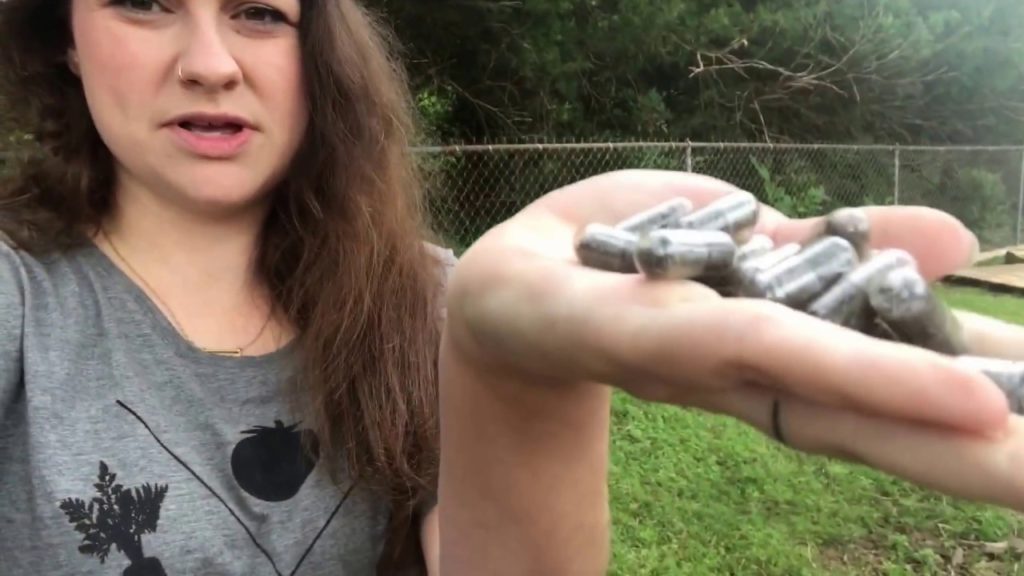 Giving Copper Bolus to Dairy Goat Herd