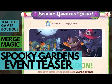 Merge Magic Spooky Gardens Event TEASER Tips & Tricks ☆☆☆ Merge Magic Spooky Gardens Event TEASER Tips & Tricks ☆☆☆