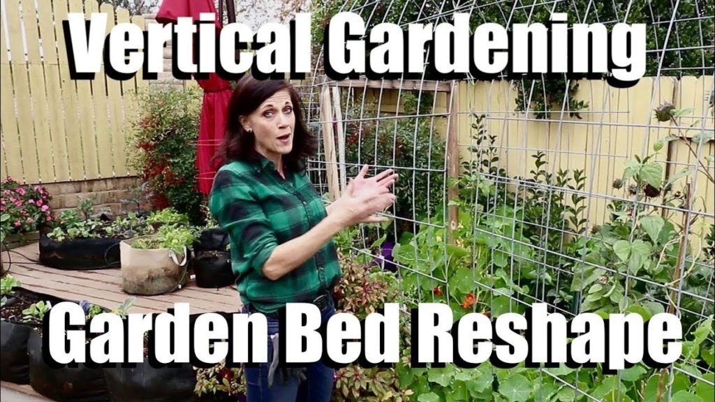 CaliKim: Vertical Gardening – Garden Bed Reshape – Planting Runner Beans & Peas on a Cattle Panel Trellis Vertical Gardening - Garden Bed Reshape - Planting Runner Beans & Peas on a Cattle Panel Trellis