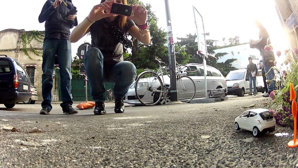 The pothole gardener in Milan