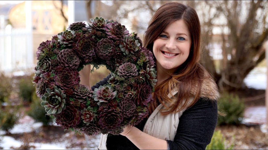 Garden Answer: DIY Hardy Succulent Wreath! 🌿💚 // Garden Answer DIY Hardy Succulent Wreath! 🌿💚 // Garden Answer
