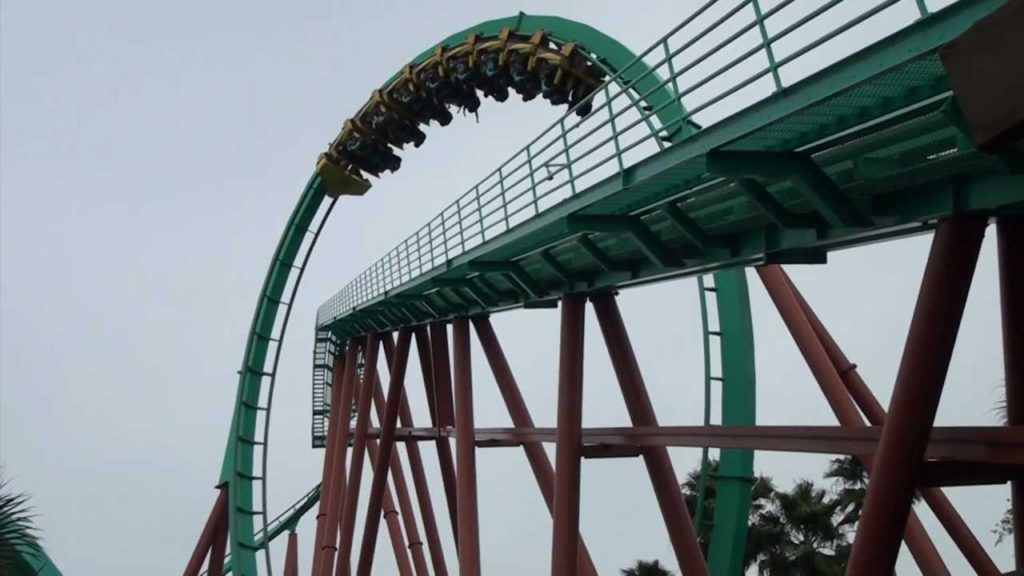 Kumba Roller Coaster POV Front Seat Amazing 1080p HD Footage Busch Gardens Tampa FL