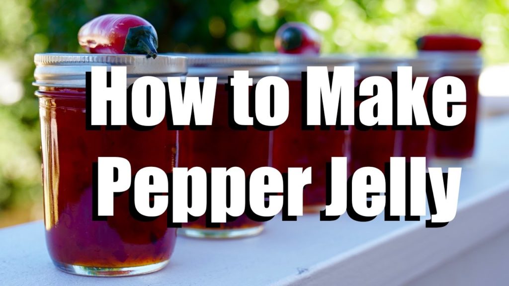 How to Make Pepper Jelly - Low Sugar - Without Any Special Canning Equipment