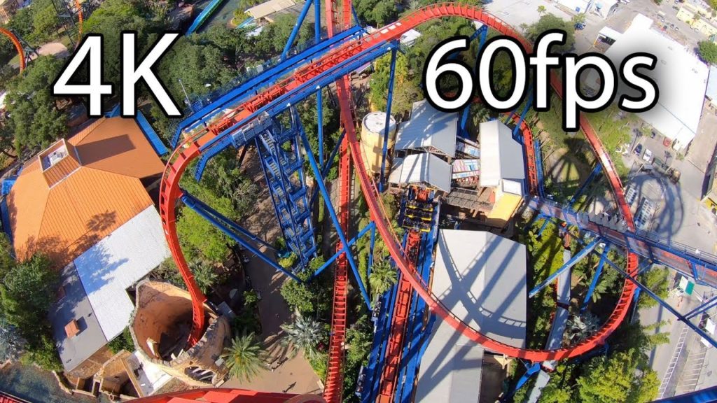 SheiKra front seat on-ride 4K POV @60fps Busch Gardens Tampa