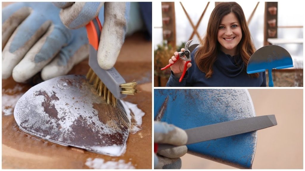 How to Clean & Sharpen Your Garden Tools! 🛠👍// Garden Answer