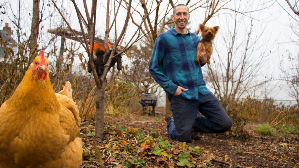 A Family Garden in the Fall