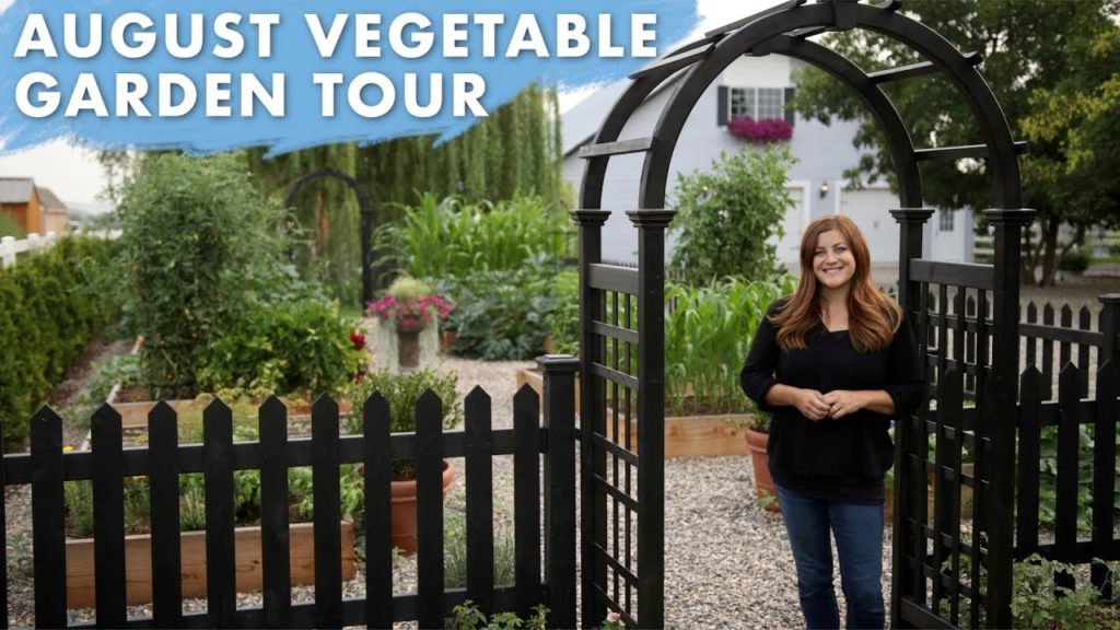 August Vegetable Garden Tour 🌿// Garden Answer