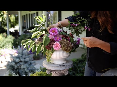 Garden Answer: How I Make A Cut Flower Arrangement! 💐// Garden Answer How I Make A Cut Flower Arrangement! 💐// Garden Answer