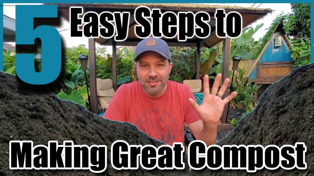 California Garden TV: 5 Easy Steps to Making Great Compost 5 Easy Steps to Making Great Compost