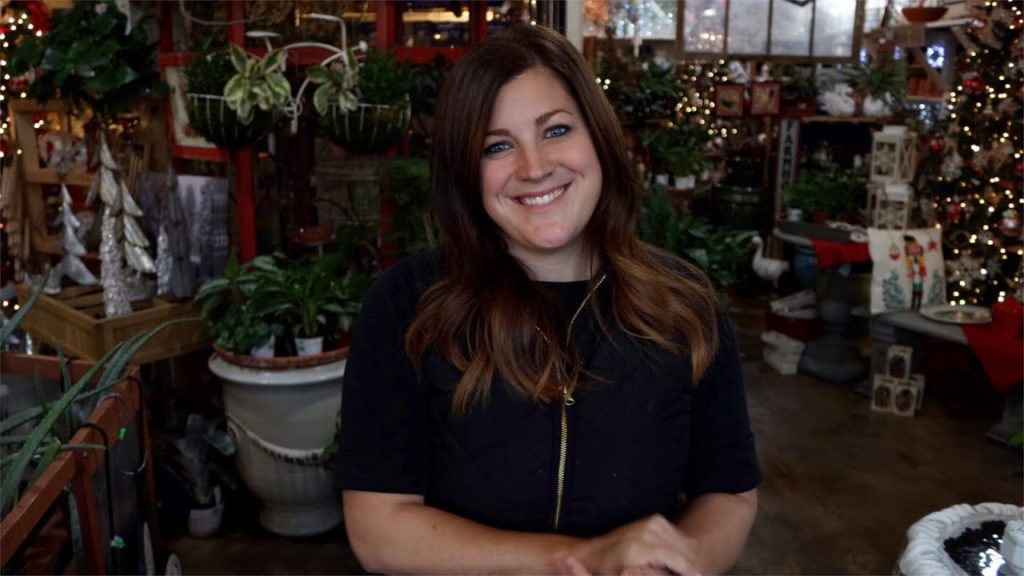 Tour of my Parent's Garden Center! Holiday Open House! ❄️🎄// Garden Answer