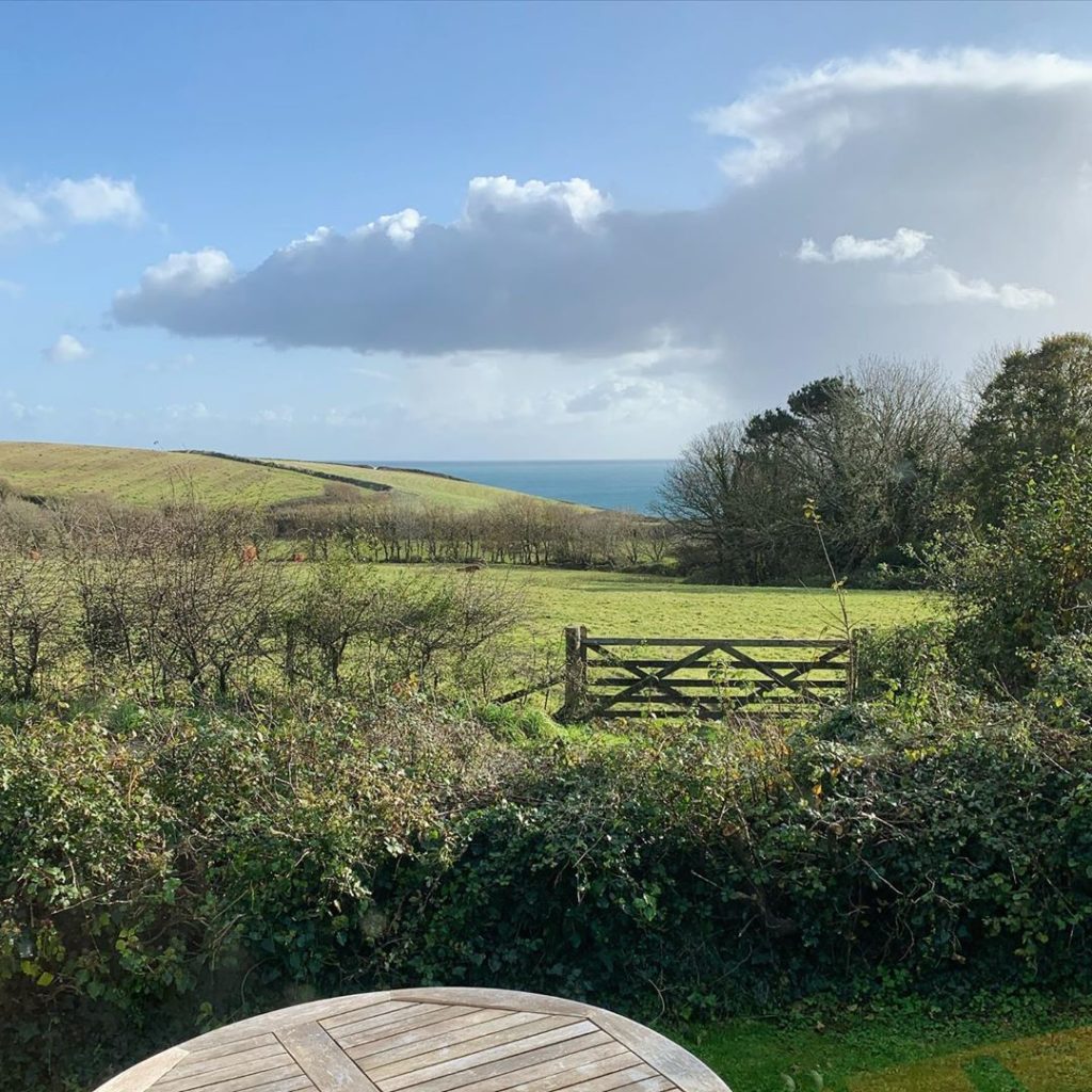 Always a pleasure to wake up to this view @bohorthaboathouse #cornwall #roseland...