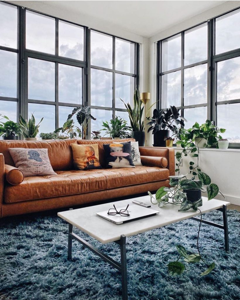 thejungalow: Happy plants and happy feet from @heydavina featuring our Caspia rug #justinfor… Happy plants and happy feet from @heydavina featuring our Caspia rug #justinfor...