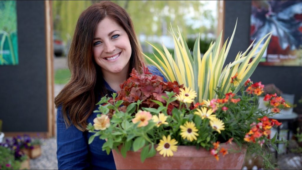 Garden Answer: Container Inspiration // Orange & Yellow // Garden Answer Container Inspiration // Orange & Yellow // Garden Answer