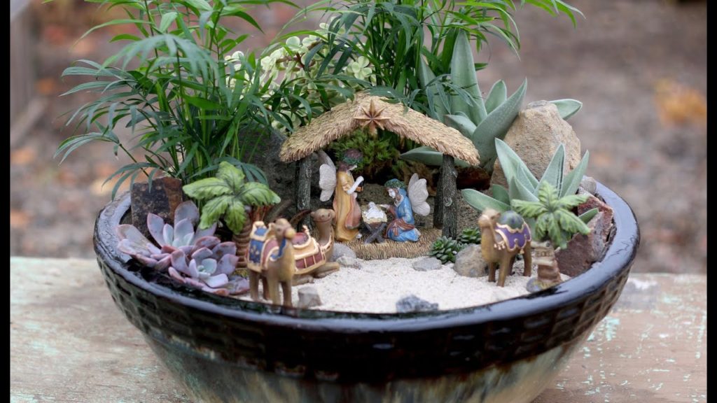 Garden Answer: Nativity Fairy Garden Nativity Fairy Garden