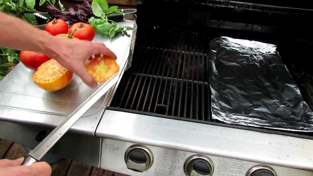 How to Grill Heirloom Tomatoes to Absolute Perfection: Garlic and Olive Oil