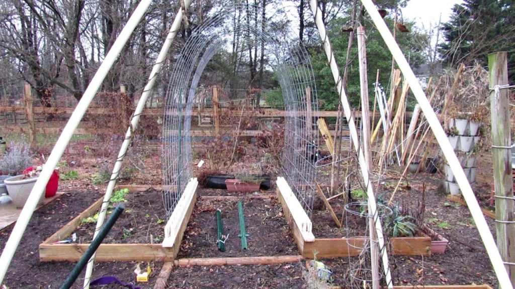 Gary Pilarchik: 2 Ways to Build a Cattle Panel Arched Trellis for Your Garden: Vertical Gardening & A 3rd Bonus Arch 2 Ways to Build a Cattle Panel Arched Trellis for Your Garden: Vertical Gardening & A 3rd Bonus Arch