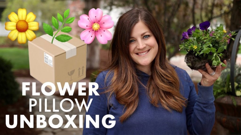 Garden Answer: Flower Pillow Unboxing 🌼🌿🌸 // Garden Answer Flower Pillow Unboxing 🌼🌿🌸 // Garden Answer
