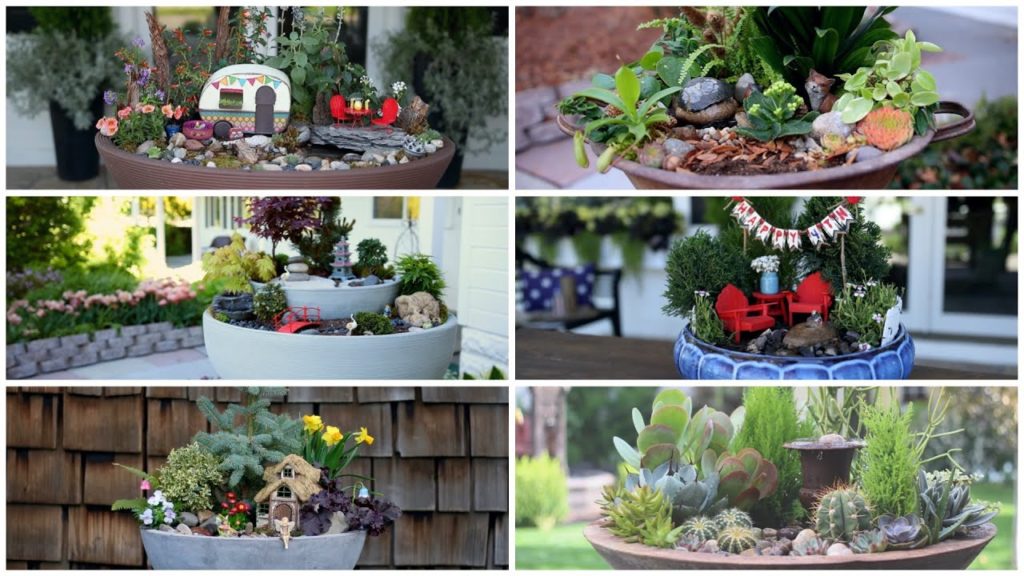 6 Ideas for Miniature Gardens With Water Features 🌿💦