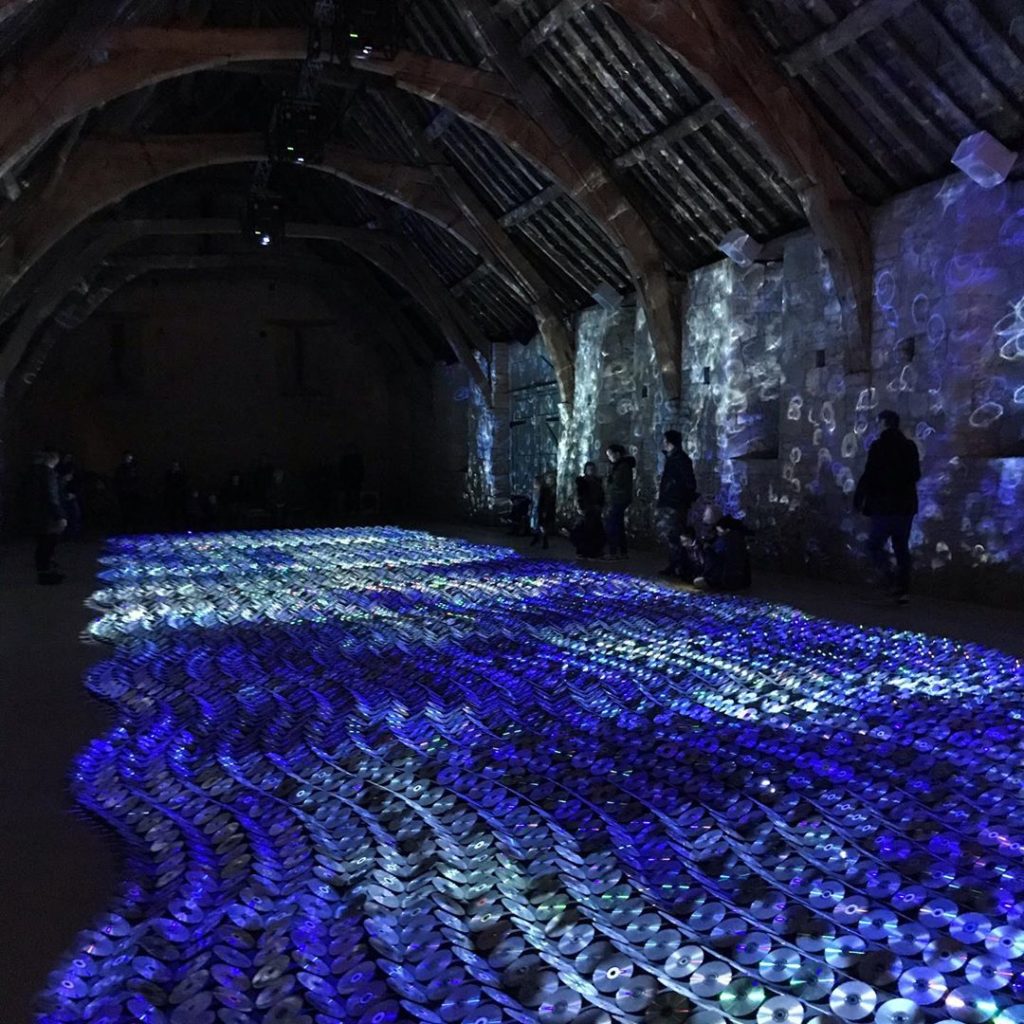 Fantastic #light #installation #timeandplace @messumswiltshire by @brucemunrostu...