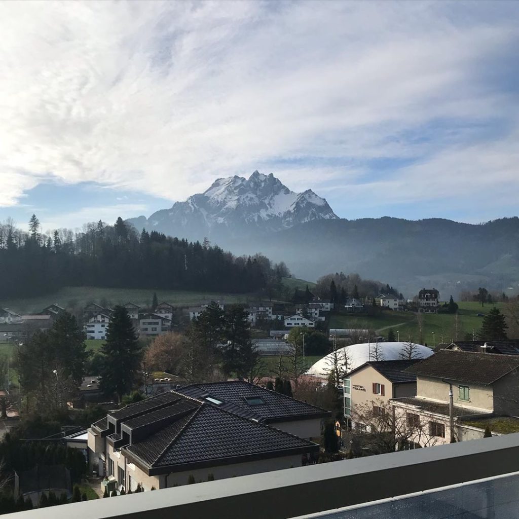 This is the view from the new #terrace we have been asked to #design in #switzer...