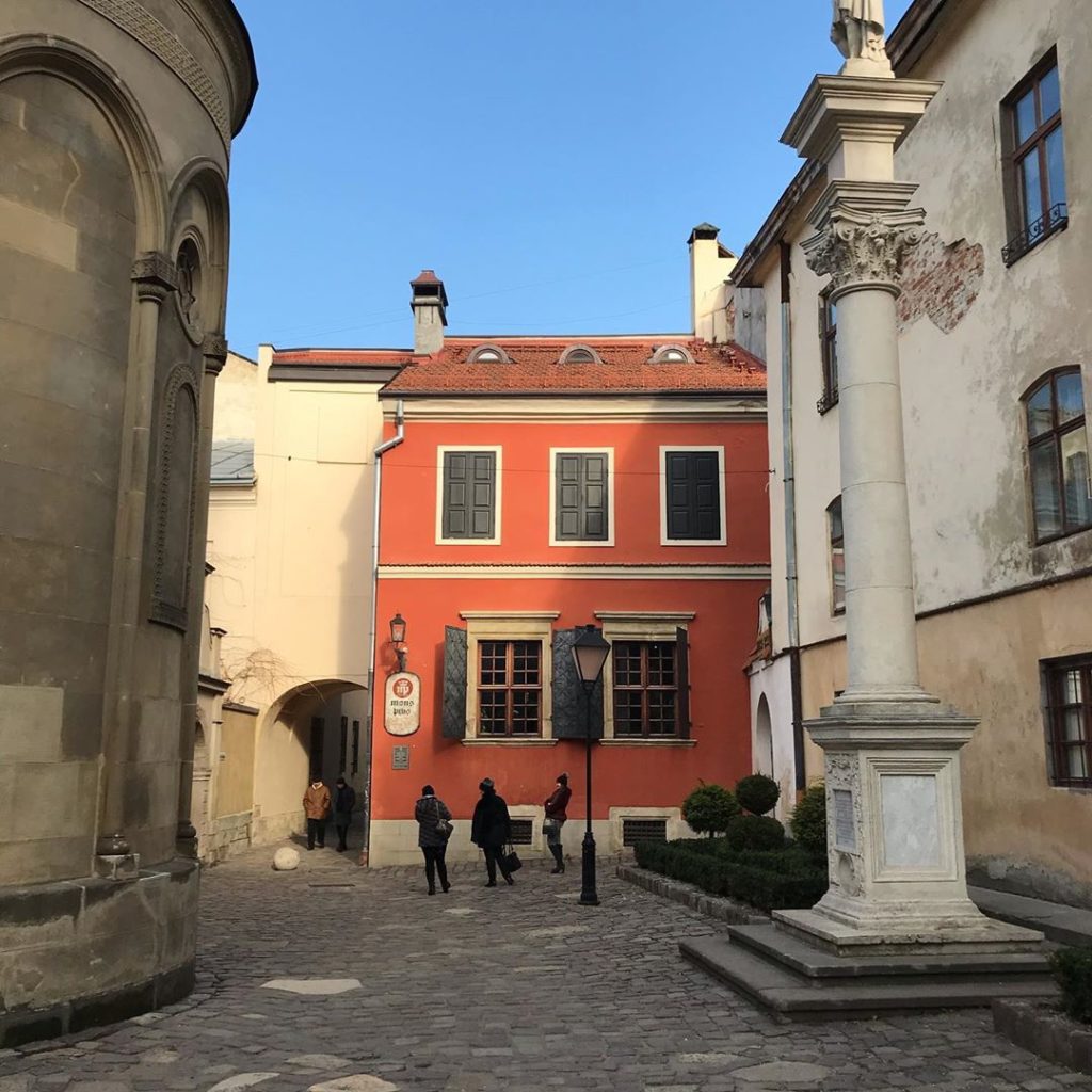 At the heart of the #oldtown of #lviv is the beautiful #armeniancathedral - behi...