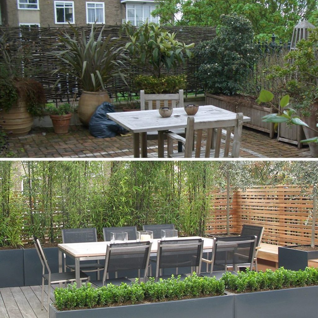 Creating a more appealing #terrace on a #rooftop in #central #london #screening ...