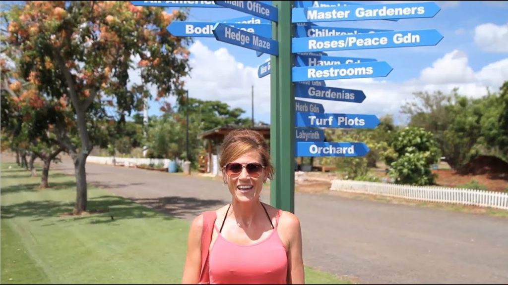 CaliKim: On Location at the Oahu Urban Garden Center On Location at the Oahu Urban Garden Center
