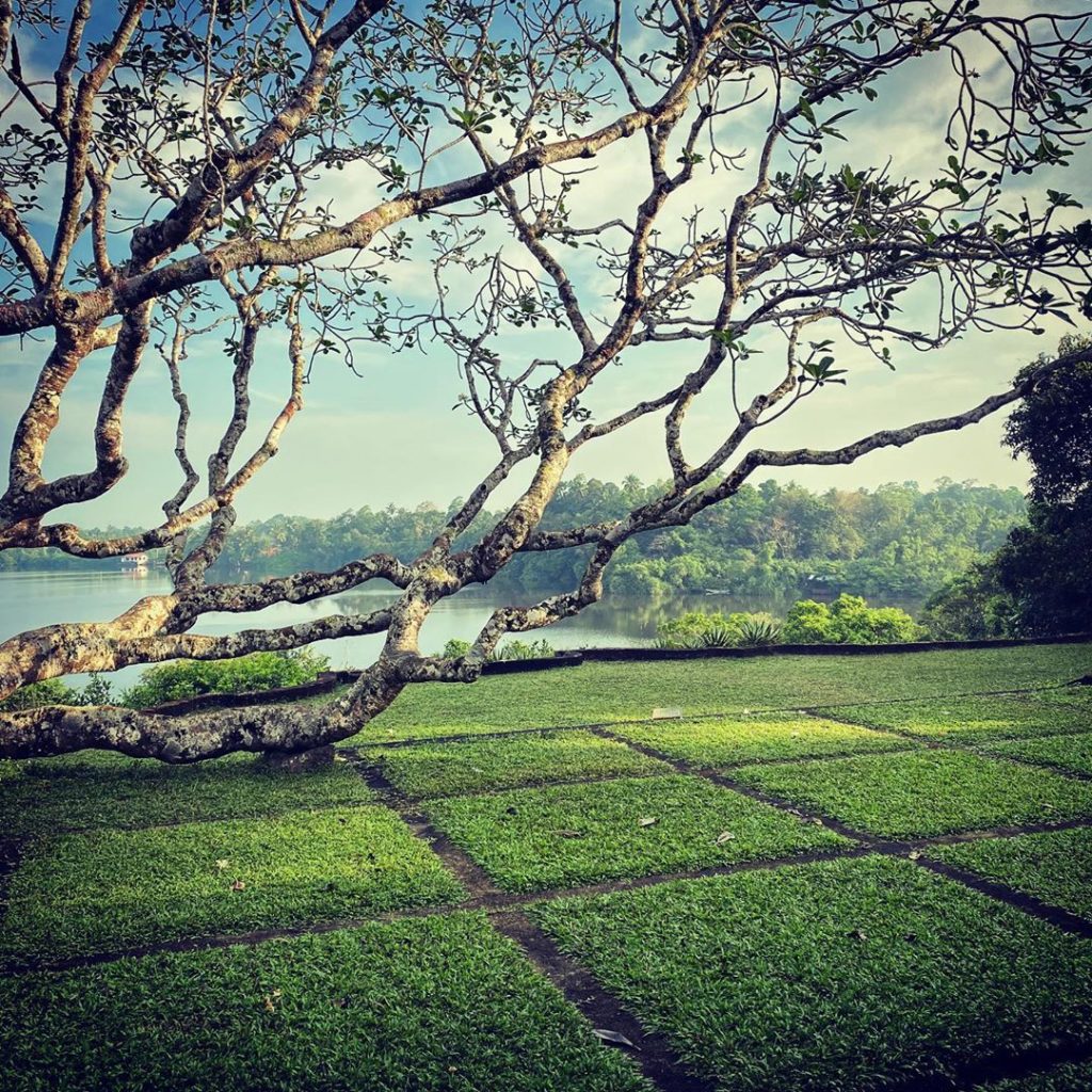 Good morning Lunuganga #geoffreybawa #srilanka...